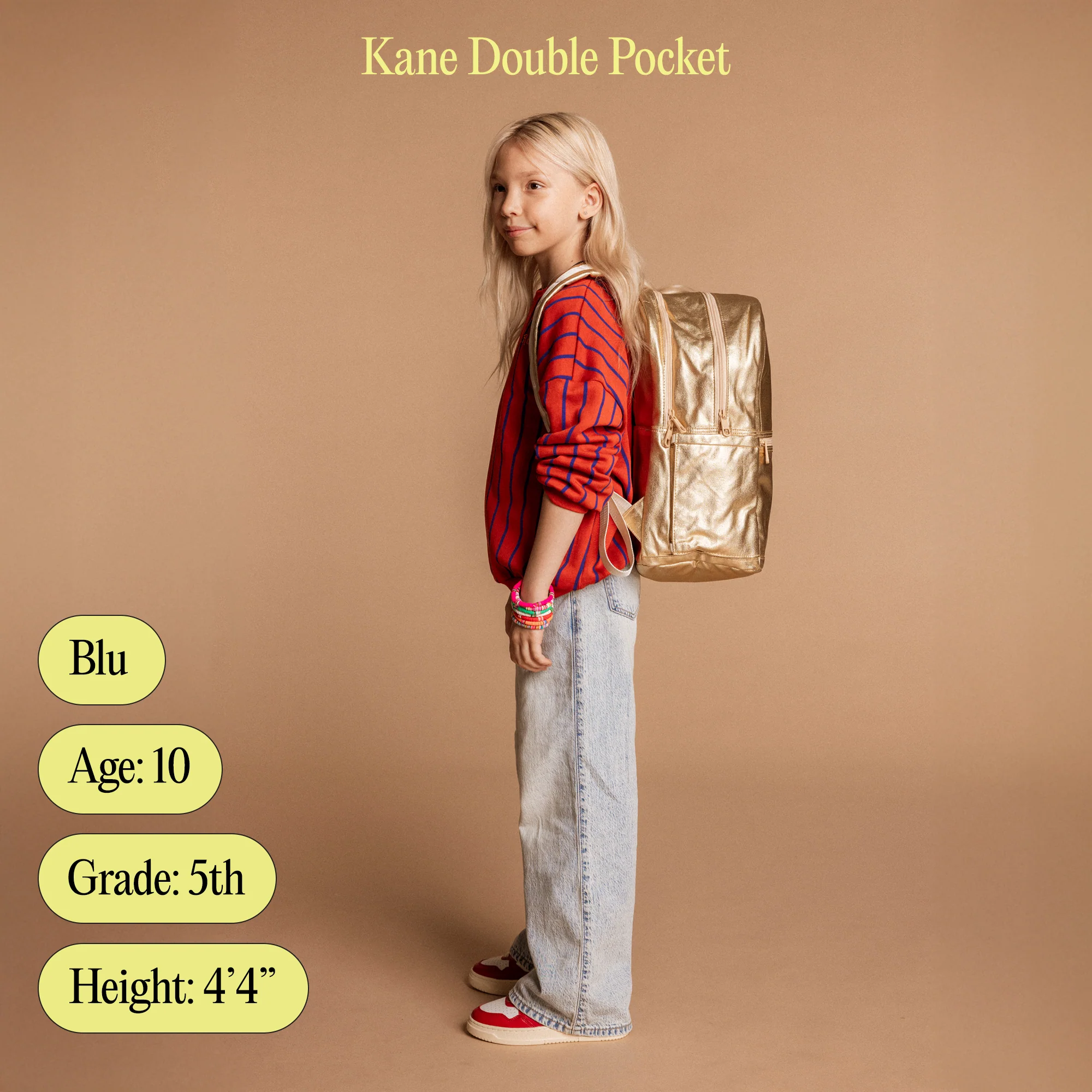 Kane Double Pocket Backpack - Image 4