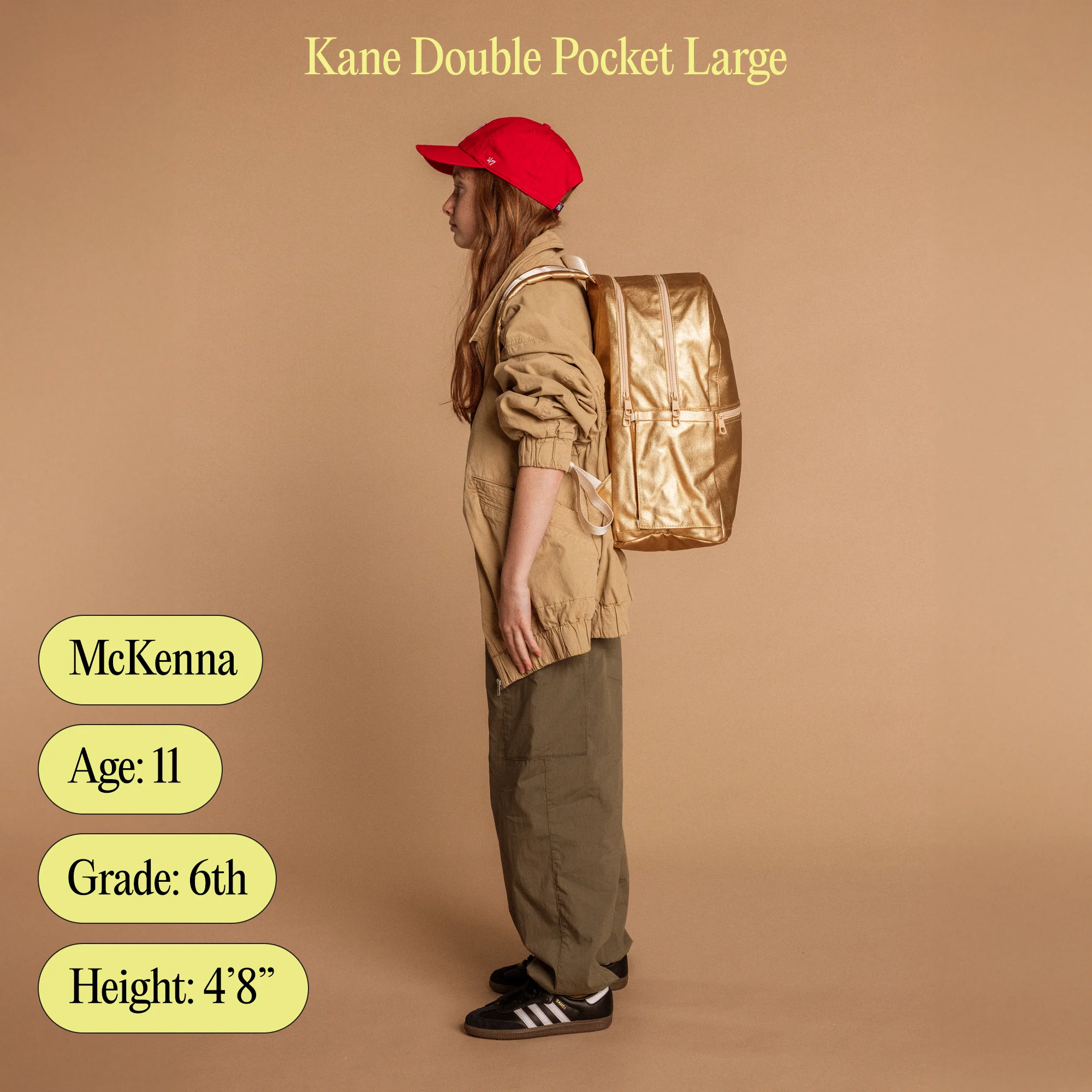 Kane Double Pocket Large Backpack - Image 7